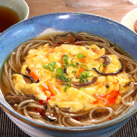旨辛かに玉あんかけそば