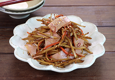 シャウスライスのきんぴら