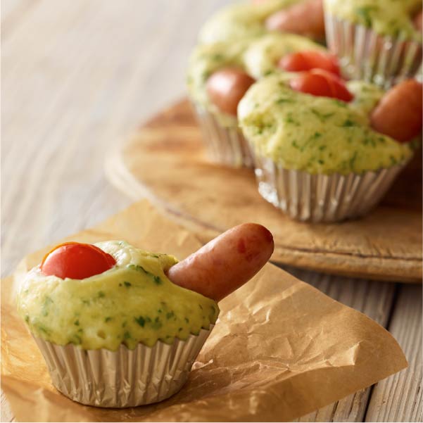 画像：料理・盛り付け例