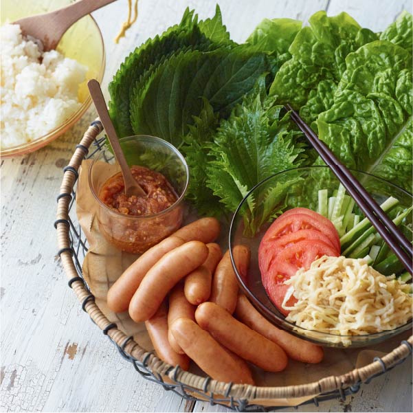 画像：料理・盛り付け例