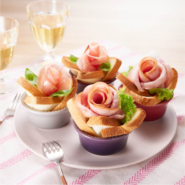 画像：料理・盛り付け例