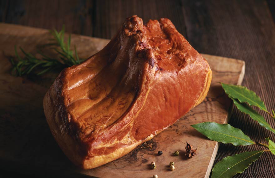 画像：熟成骨付きロース